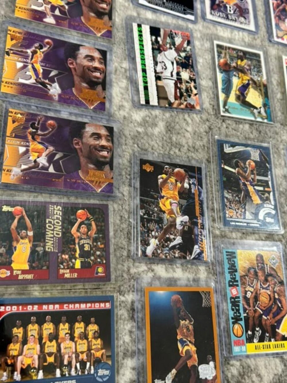 Kobe Bryant Basketball Card Collection Lot 50+ Lakers NBA Vintage Cards